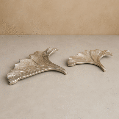Silver Ginkgo Leaf - Image 2