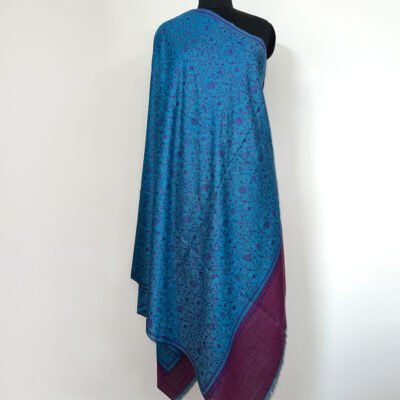 Fully Emb. Shawl #166
