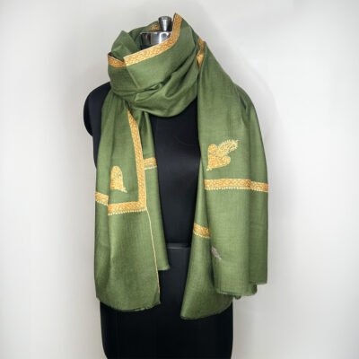 Border Emb. Scarf #361