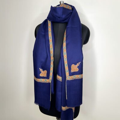 Border Emb. Scarf #585