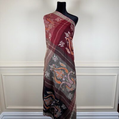 Fully Emb. Shawl #790