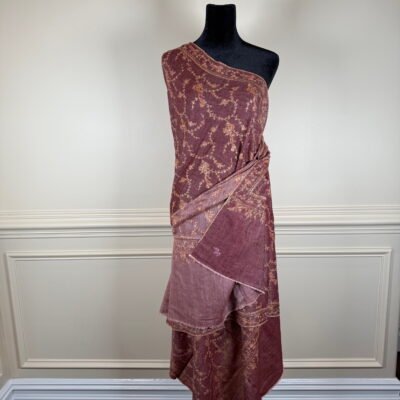 Fully Emb. Shawl #262