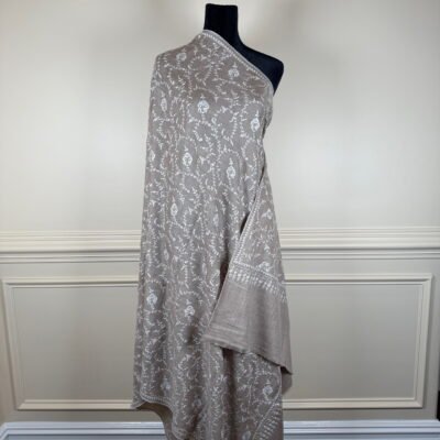Fully Emb. Shawl #387