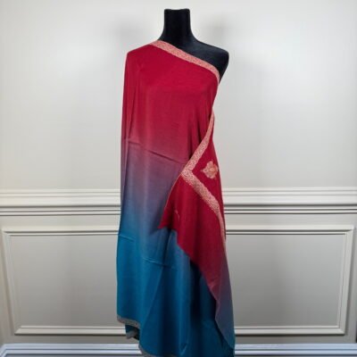 Border Emb. Scarf #856 - Image 2