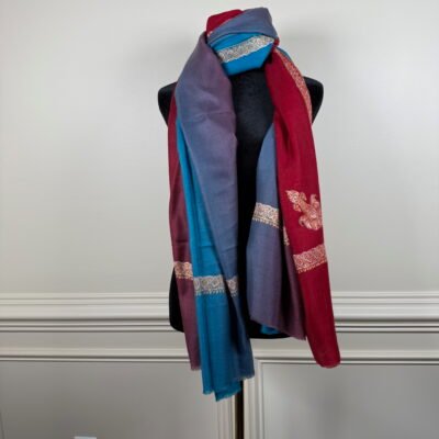 Border Emb. Scarf #856